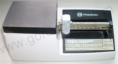 Pitney Bowes First Class Postage Scale Balance 1981 Gordogatos