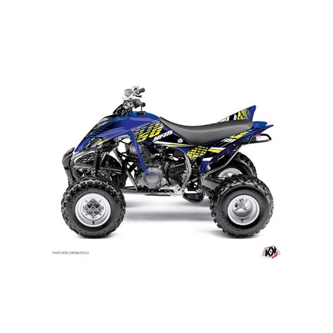 Kit D Co Quad Flow Yamaha Raptor Jaune