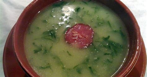 Kale Soup With Chorizo Portuguese Caldo Verde Recipe By Sandravazsilva5 Cookpad