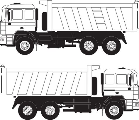 Menggambar Truk Gandeng 9 01 Mb Truk Gandeng Besar Muatan Motor Dan Mobil Menggambar Dan