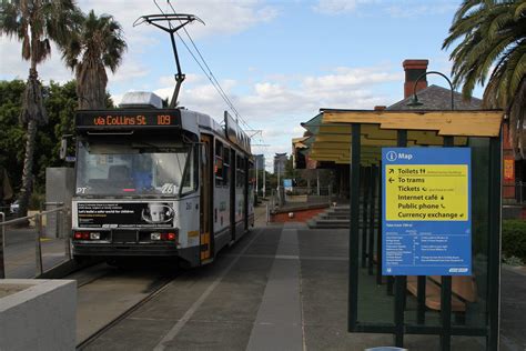 A At The Route Terminus In Port Melbourne Wongm S Rail Gallery