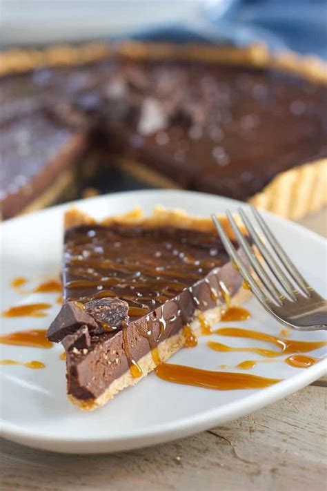 Incredibly Easy Chocolate Ganache Tart Laughing Spatula