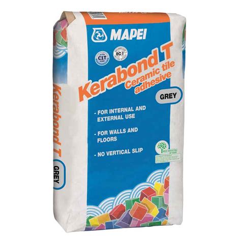 Mapei Kg Kerabond Tile Adhesive Grey Hevey Building Supplies