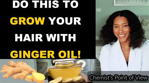 3 EASY WAYS TO USE GINGER OIL FOR HAIR GROWTH YouTube