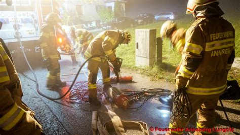 Keller Unter Wasser Freiwillige Feuerwehr Annaberg Lung Tz