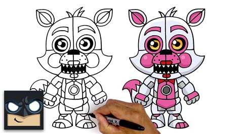 How To Draw Funtime Foxy Face