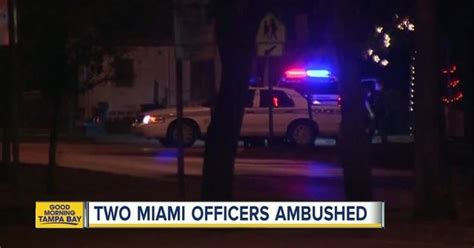 Two Miami Officers Shot In Ambush Style Attack