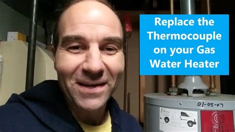 How To Repair A Gas Water Heater Pilot Won T Stay Lit Youtube