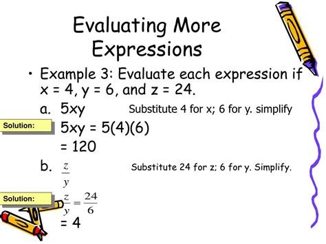 PPT Evaluating Expressions And Combining Like Terms PowerPoint