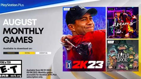 PS Plus Essential August 2023 Free PS5 PS4 Games Now Available To