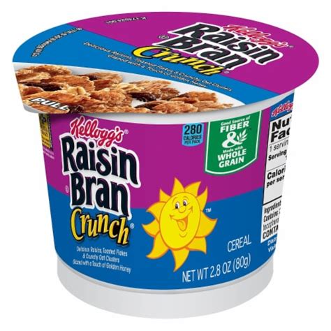 Kellogg S Raisin Bran Crunch Cereal Cups 60 Ct 2 8 Oz Pick N Save