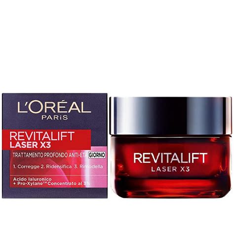 L Oréal Revitalift Laser X3 Crema Giorno Anti Età 50 ml Ori