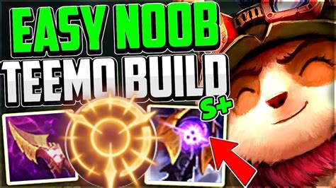 How To Play Teemo Top For Beginners Carry Best Build Runes Season