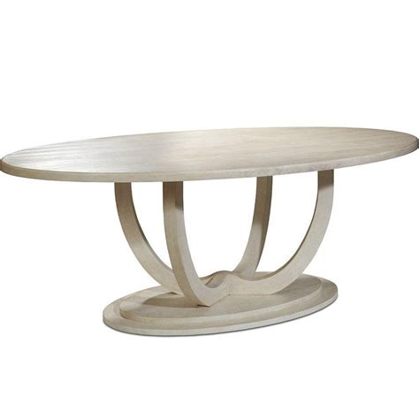 Modern Chic Oval Dining Table | Oval table dining, Dining table, Dining