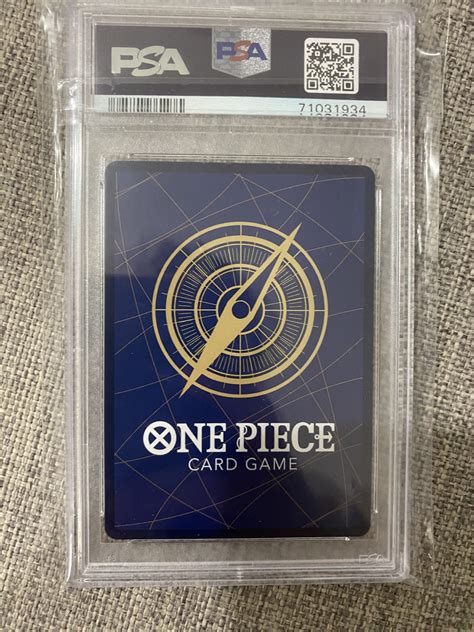 One Piece Tcg Super Pre Release Monkey D Luffy P Psa One