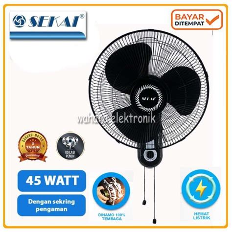 Promo Sekai Kipas Angin Dinding Wfn Inchi Wall Fan Diskon