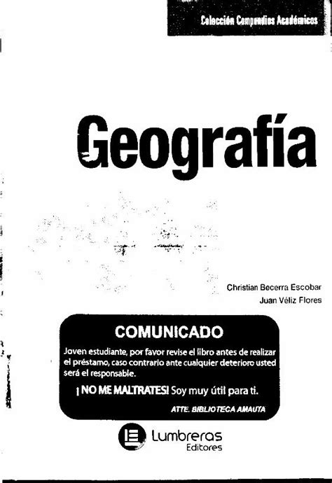 Pdf Lumbreras Geografia Dokumen Tips