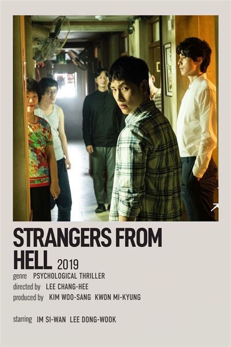 Strangers From Hell Polaroid Poster Korean Drama Drama Tv Shows