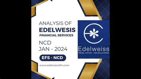 Edelweiss Financial Services Ncd January Technical Analysis