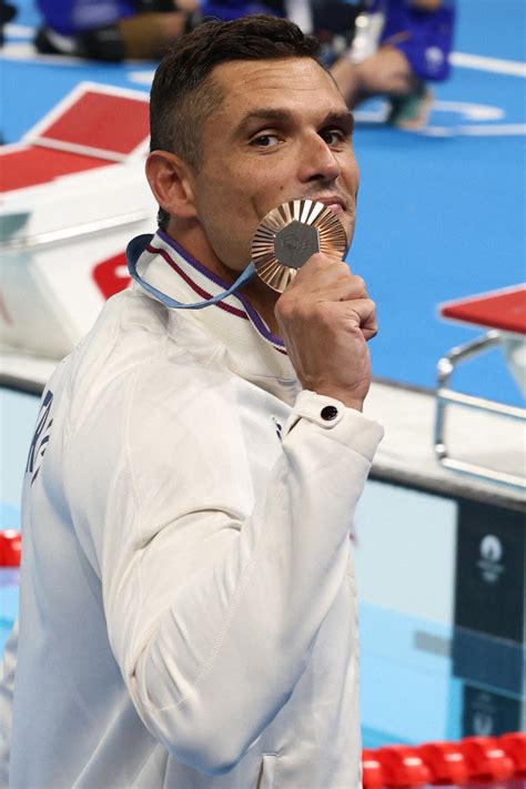 Photo Florent Manaudou Aux Jo De Paris Credit Image Mickael