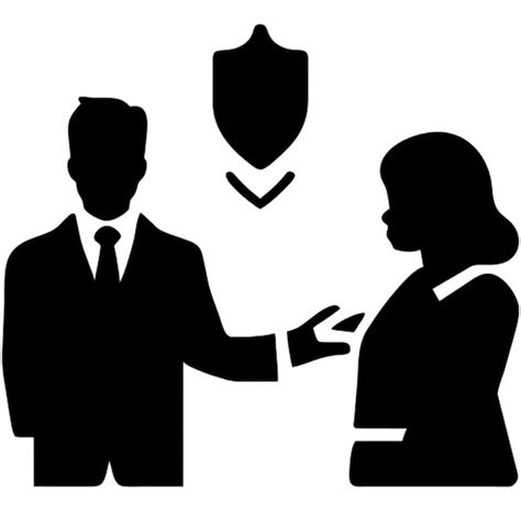 Pictograma De Confiança Vetor Premium