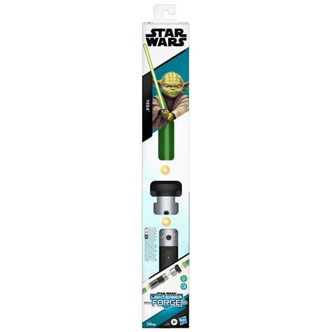 Star Wars Lightsaber Forge Yoda Electronic Extendable Green Lightsaber