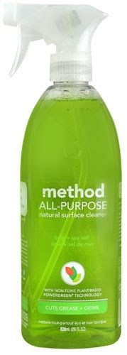 Method All Purpose Natural Surface Cleaner Spray Lime Plus Sea Salt