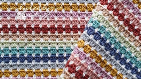 How To Crochet The Block Stitch YouTube