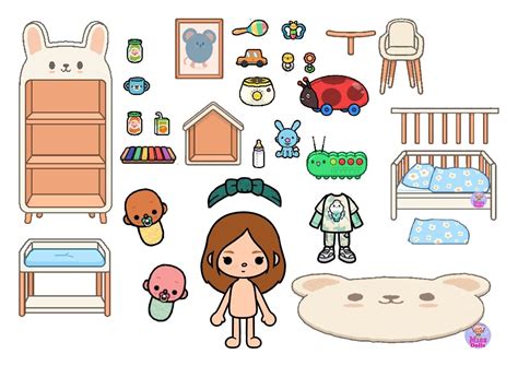 Pin on Toca Life | Paper doll template, Paper dolls, Paper doll house