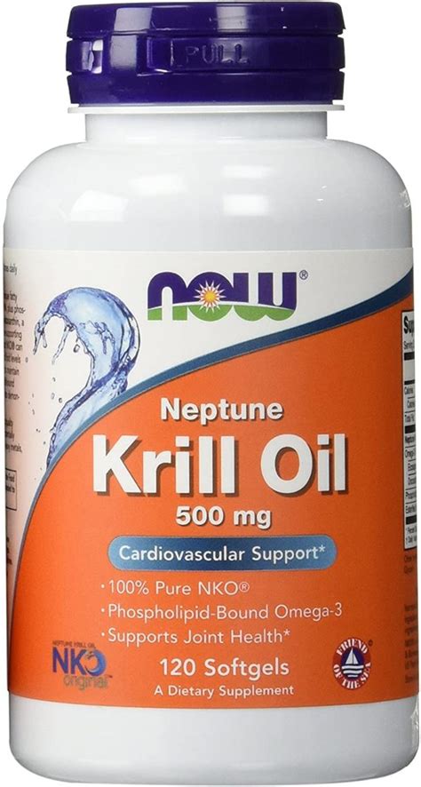 Now Foods Neptune Krill Oil 500mg 120 Softgels E Vitaminagr