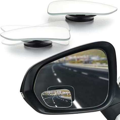 Amazon LivTee Blind Spot Car Mirror HD Glass Frameless Convex