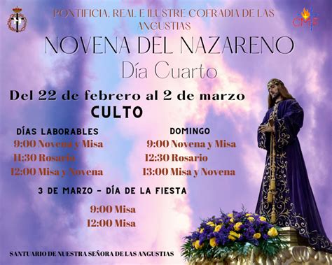 D A Cuarto Novena Jes S Nazareno