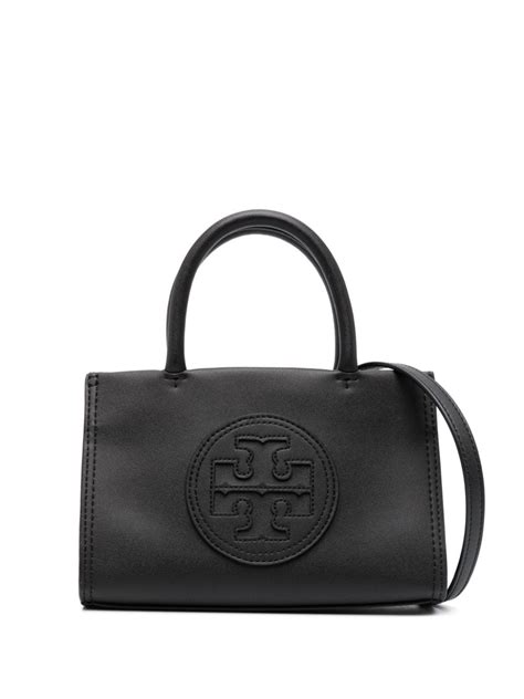 Tory Burch Mini Ella Bio Tote Bag Black Farfetch Hk