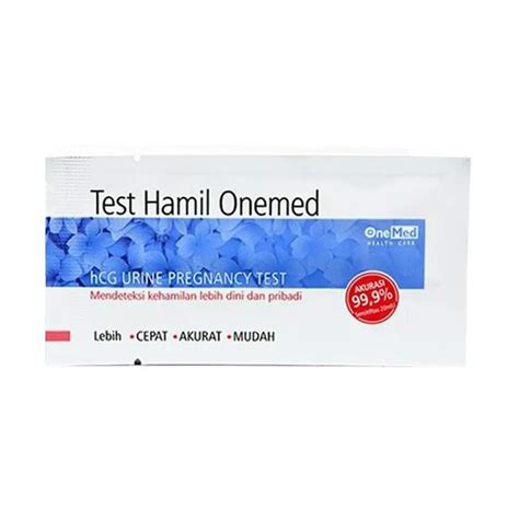 Jual Tes Hamil Onemed Strip Tes Pack Test Pack Tespek Hcg Kehamilan