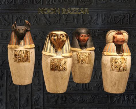 Ancient Egyptian Canopic jars – noohbazzar