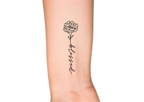 January Birth Sign Tattoos