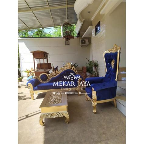 Jual Set Kursi Sofa Lois Ruang Tamu Sofa Syahrini Set Meja Ketapang