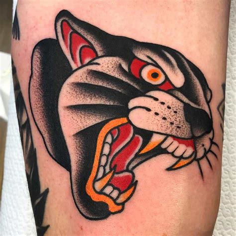 Traditional Panther Tattoos Meanings Tattoo Designs More