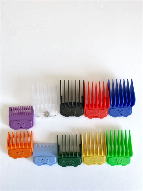 Pack 10 Peines Iman Colores Clippers Beauty Pro Cosmetic