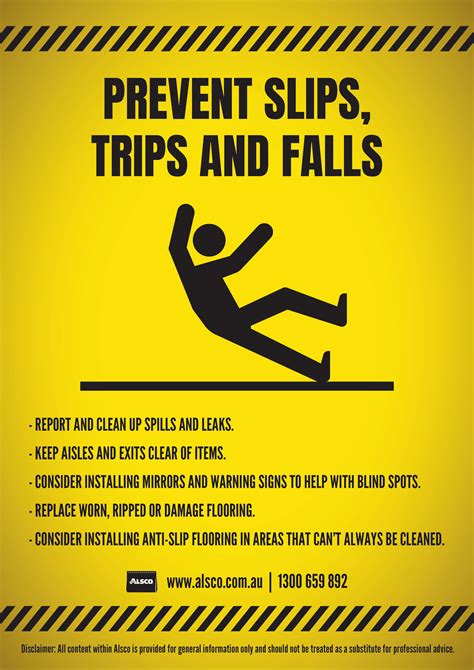 Printable Safety Posters For The Workplace