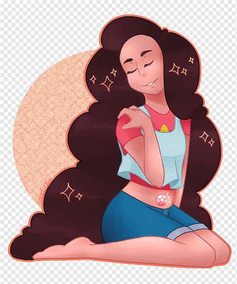 Stevonnie Steven Universo Dibujo Personaje Pelo Negro Dibujos