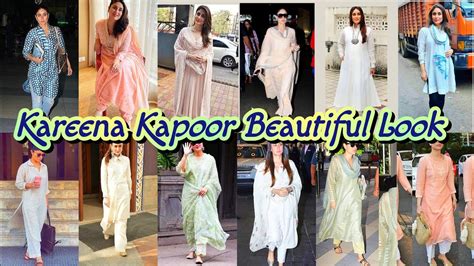 Kareena Kapoor Beautiful Outfit Look Kareena Kapoor Kameez Shalwar