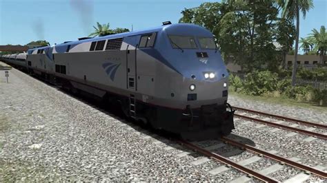 01 Welcome To Florida Miami To West Palm Beach Ge P42dc Amtrak Train Simulator Classic