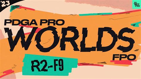 2023 Pdga Pro World Championships Fpo R2f9 Tattar Mandujano