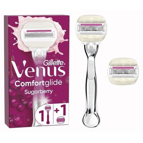 Gillette Venus Rasoir Feminin ComfortGlide Sugarberry 2 Lames