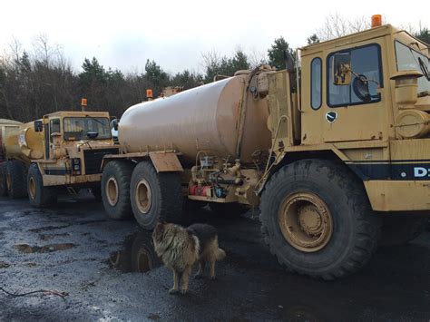 Caterpillar D250b Water Bowser Good Old Machine Ready For Work