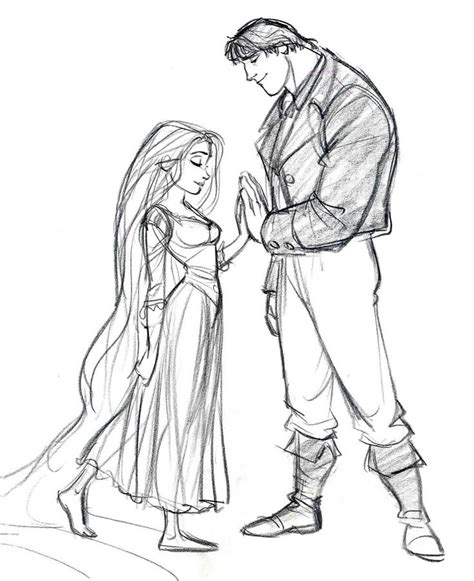 Tangled Concept Art Original Flynn Rider Tangled Concept Art