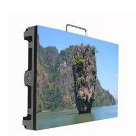 Metal Rectangle High Resolution Indoor Advertising Display At Rs