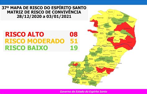 Mapa De Risco Guarapari E Irupi S O Classificadas Como Risco Alto