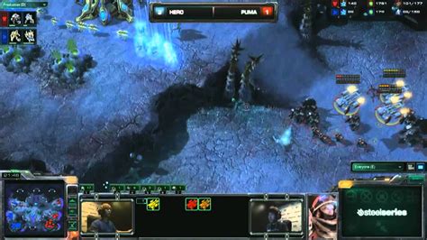 Dreamhack Winter 2011 Starcraft 2 Finals Hero Vs Puma Game 5 2 2